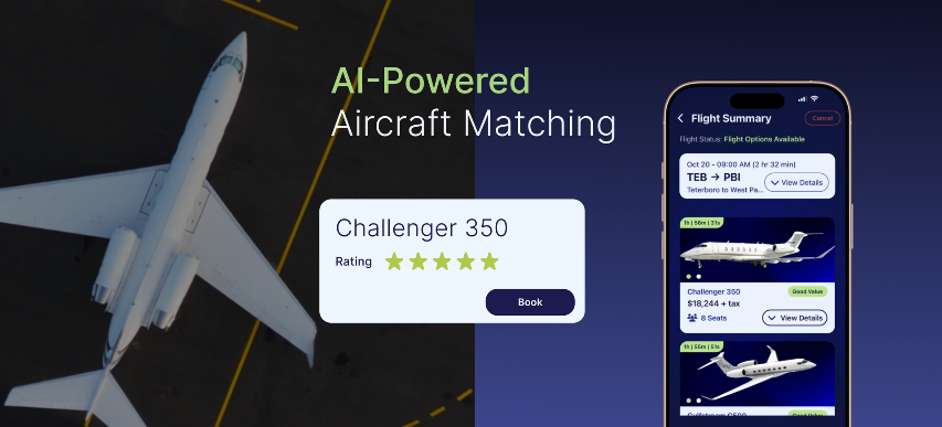 AI powered aircraft matchmaking
