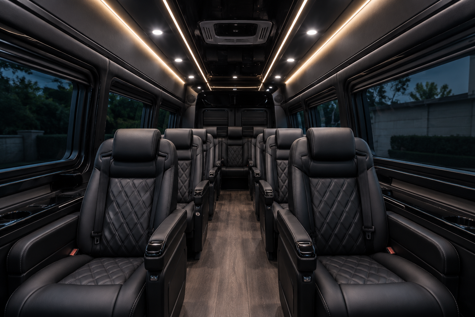 Luxury vehicle interior